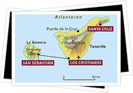 tenerife map